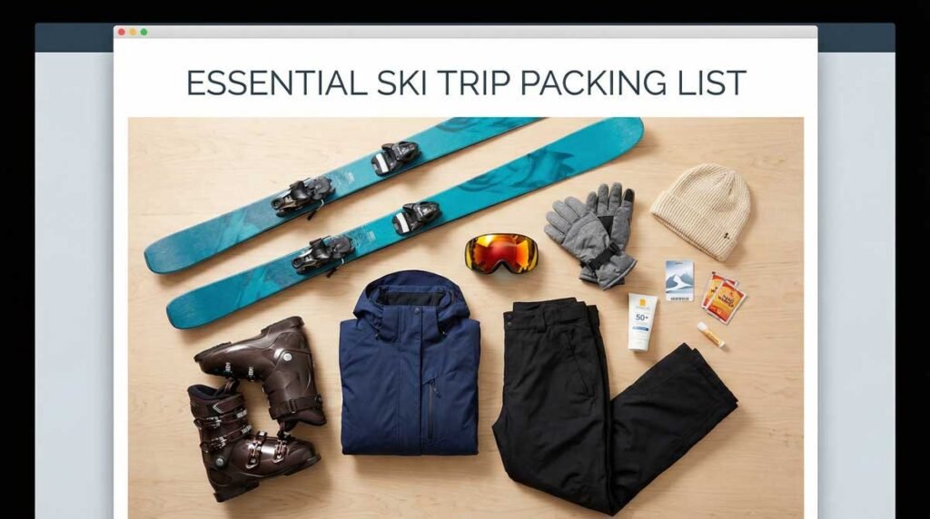 How to Pack for a Ski Trip