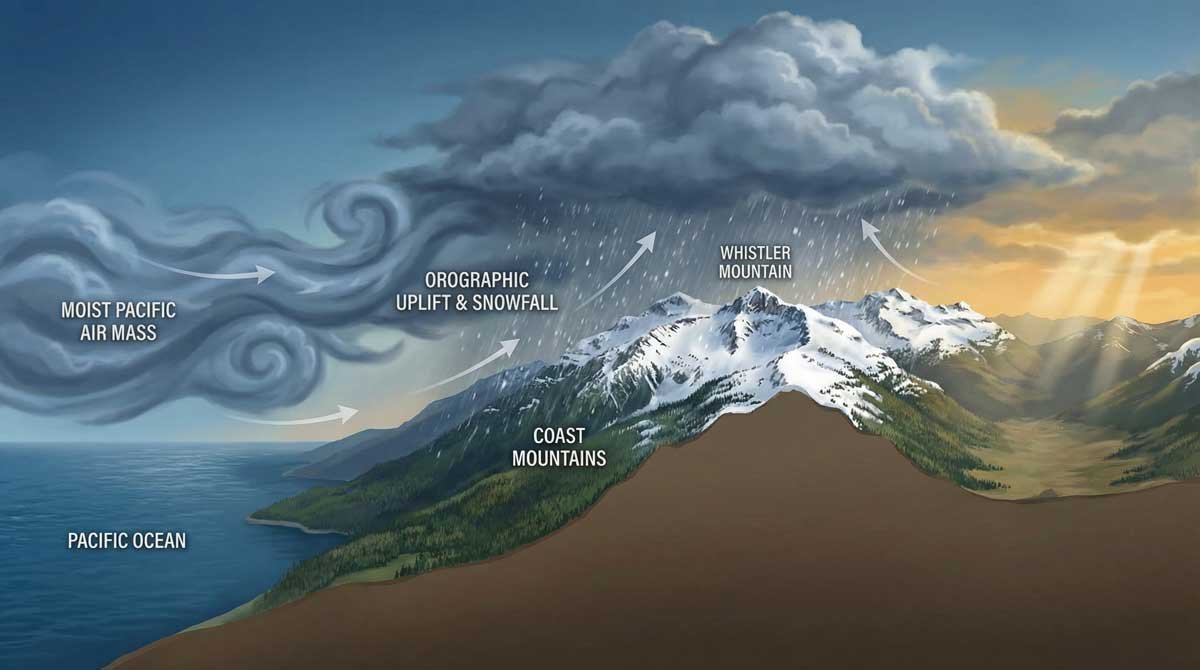 Why Whistler Gets So Much Snow