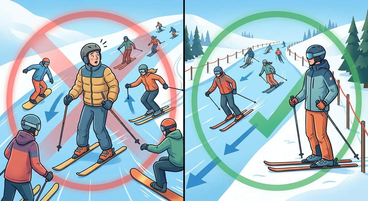 classic jerry behaviors on the slopes