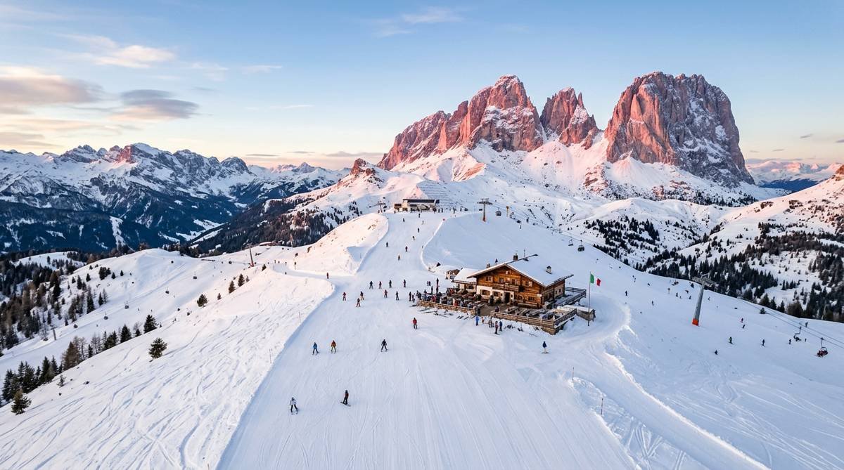 the best ski resorts in the dolomites by skill level