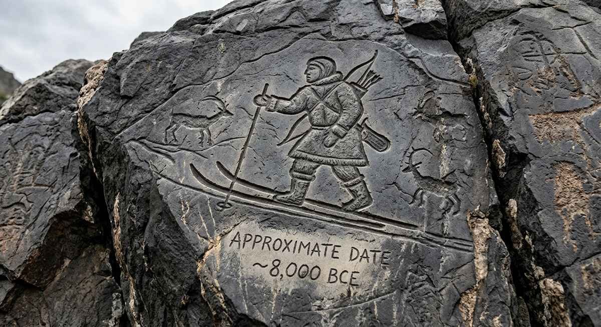 the prehistoric origins of skiing