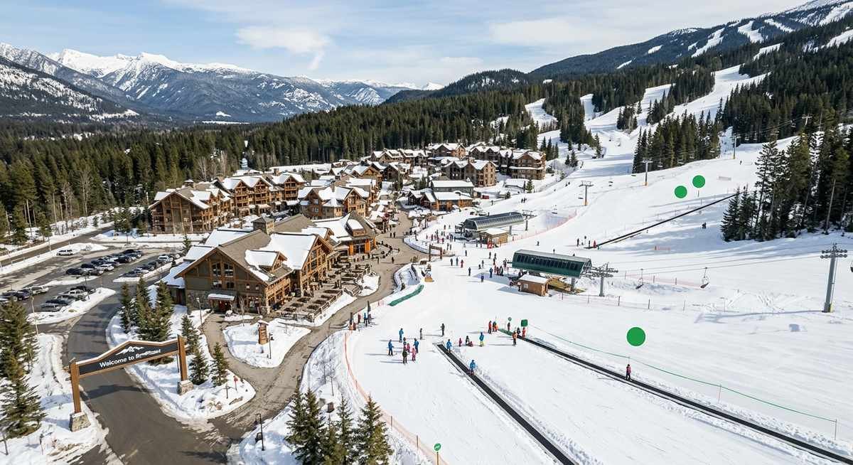 top beginner ski resorts in north america