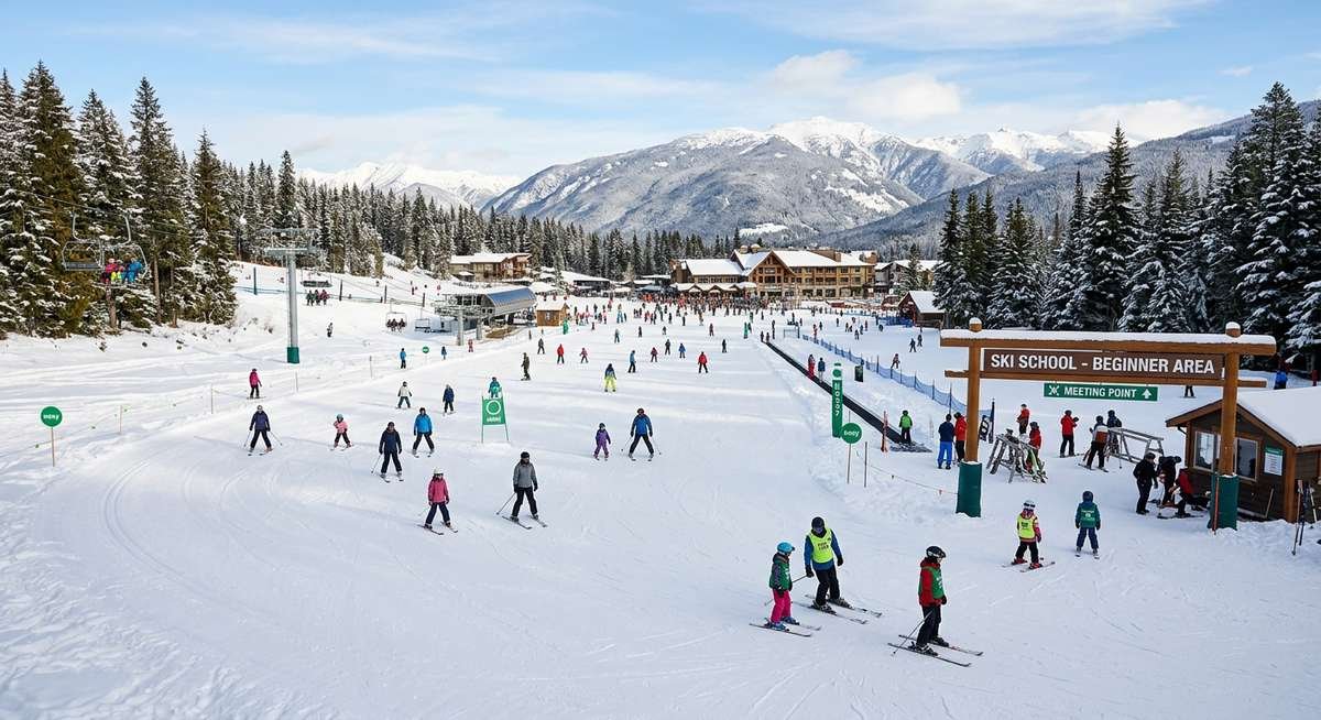 what makes a ski resort truly beginner friendly